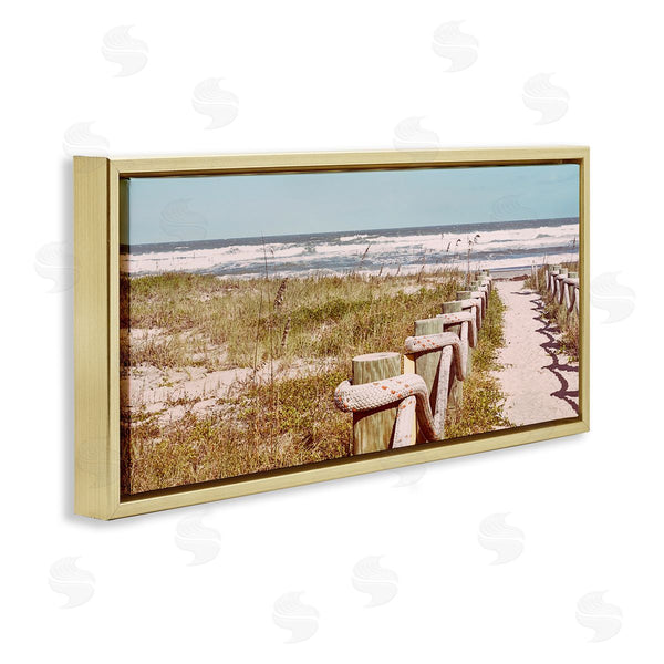Stupell Industries Stede Bonnett | Eastern Beach Walkway Wall Art