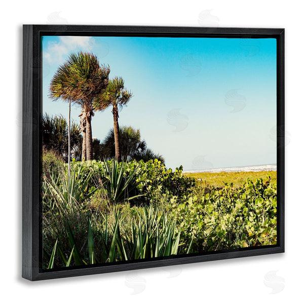 Stupell Industries Stede Bonnett | Lush Tropical Shoreline