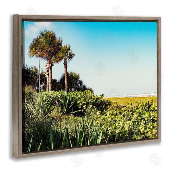 Stupell Industries Stede Bonnett | Lush Tropical Shoreline