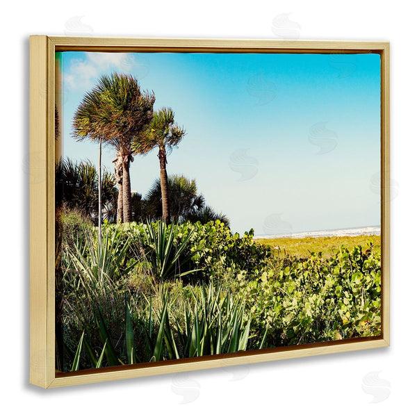Stupell Industries Stede Bonnett | Lush Tropical Shoreline