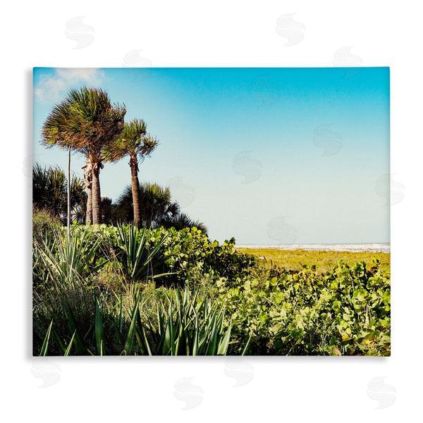 stupell industries Stede Bonnett | Lush Tropical Shoreline