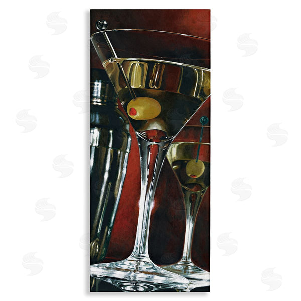 stupell industries Stefano Ferreri | Dirty Martinis Hyper Realistic Painting