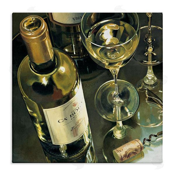 stupell industries Stefano Ferreri | Elegant White Wine Still Life