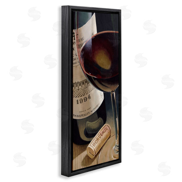 Stupell Industries Stefano Ferreri | Traditional Uncorked Wine Bottle