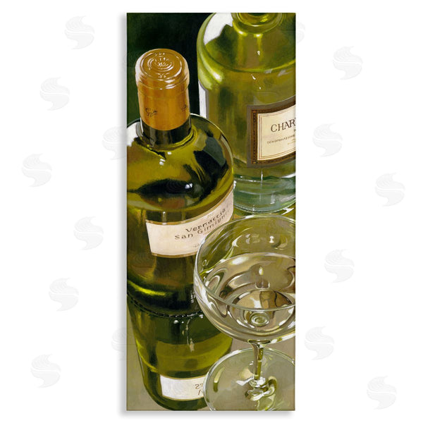 stupell industries Stefano Ferreri | Vintage White Wine Bottles