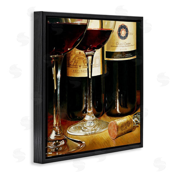 Stupell Industries Stefano Ferreri | Vintage Wine & Cork View