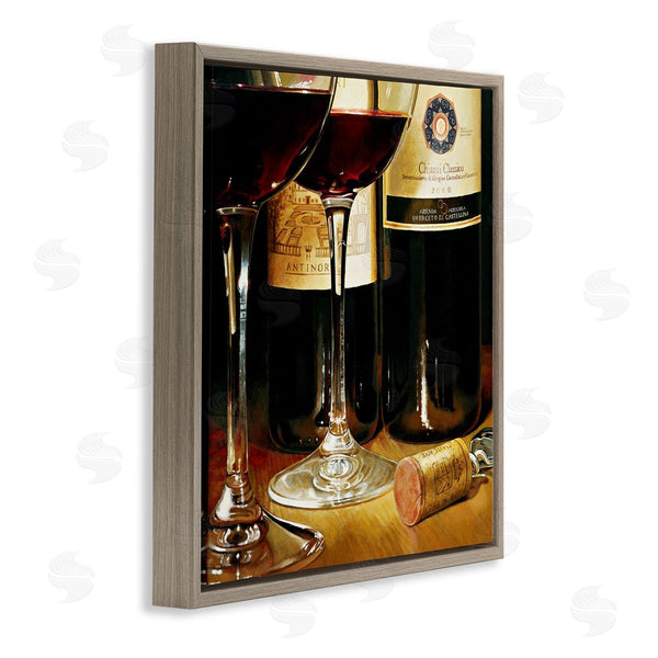 Stupell Industries Stefano Ferreri | Vintage Wine & Cork View
