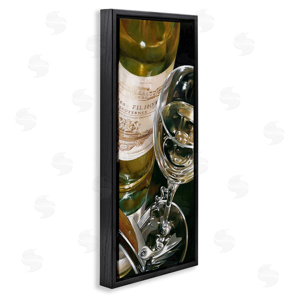 Stupell Industries Stefano Ferreri | White Wine Still Life