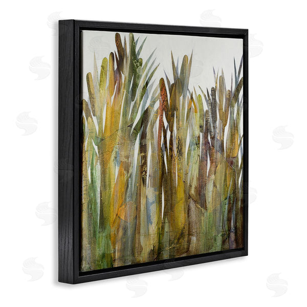 Stupell Industries Steling | Rustic Pampas Grass Cattails Wild Rural Plants Wall Art