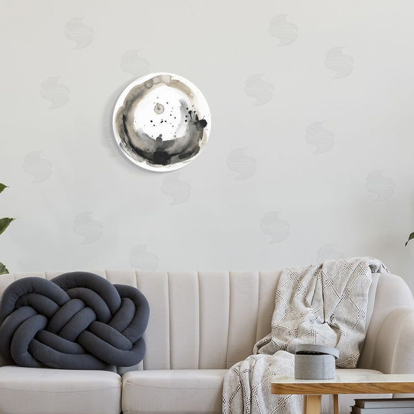 Stupell Industries Stella Chang | Abstract Neutral Circle Painting Wall Art