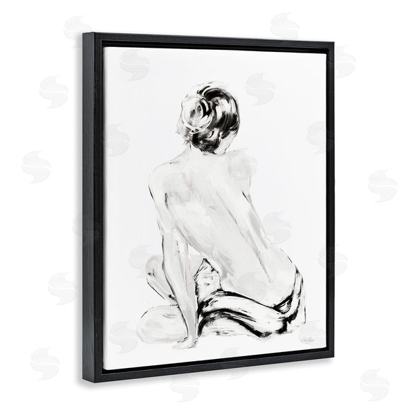 Stupell Industries Stella Chang | Abstract Nude Portrait