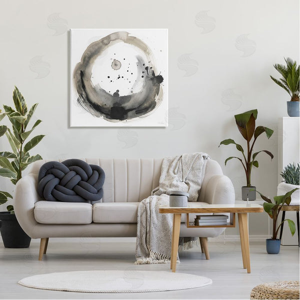 Stupell Industries Stella Chang | Circular Contemporary Paint Splash Wall Art