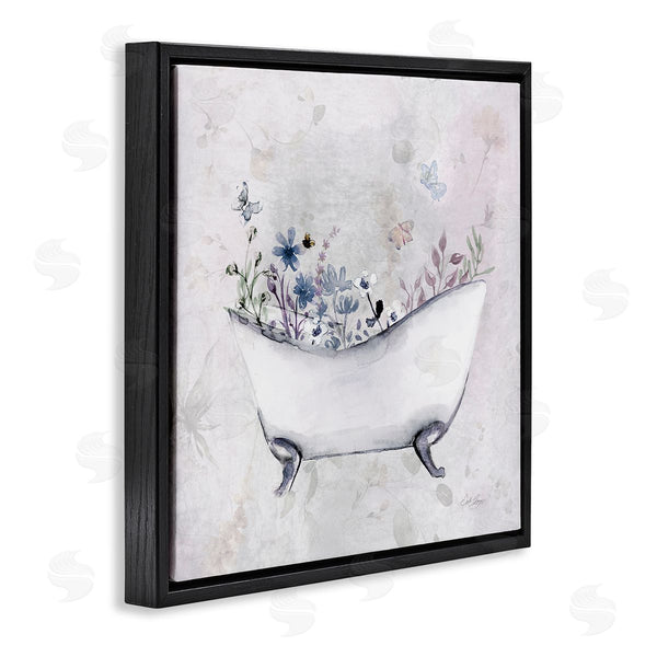 Stupell Industries Stella Chang | Delicate Bath With Botanics