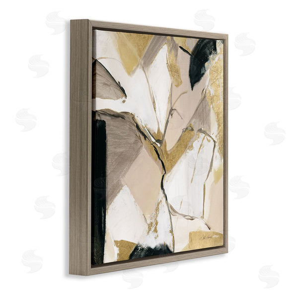 Stupell Industries Stella Chang | Glam & Beige Abstraction