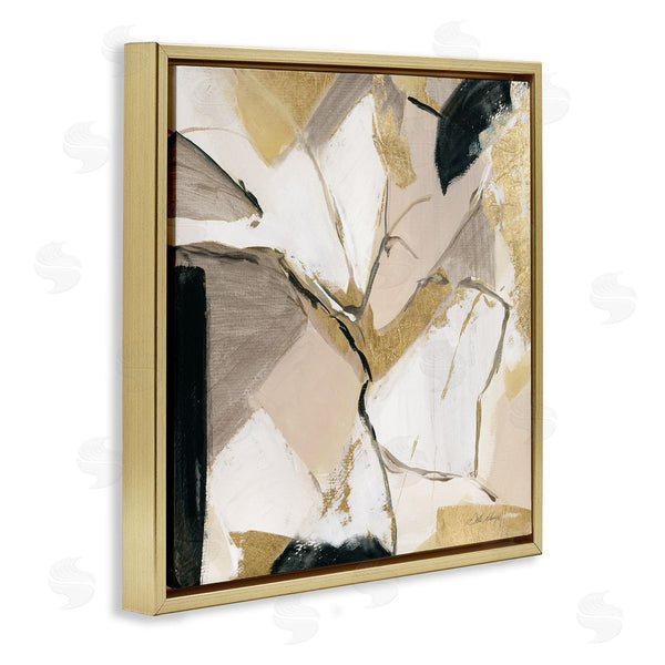 Stupell Industries Stella Chang | Glam & Beige Abstraction