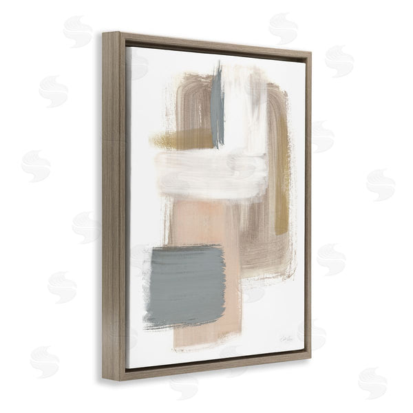 Stupell Industries Stella Chang | Neutral Paint Strokes