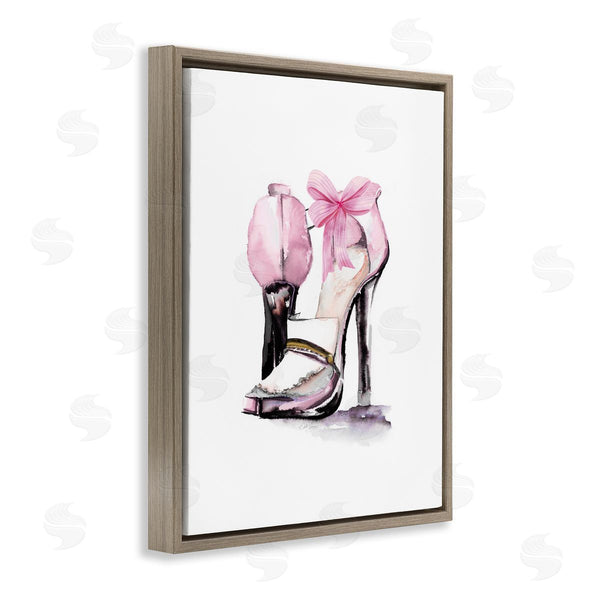 Stupell Industries Stella Chang | Pastel Pink Luxe Heels