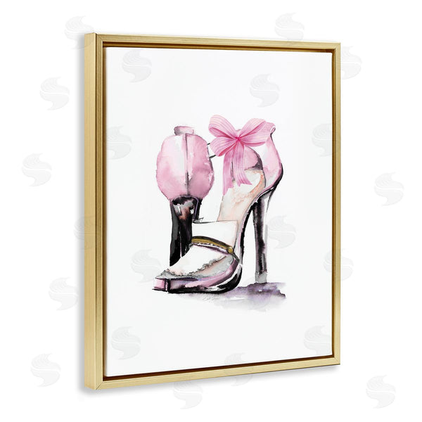 Stupell Industries Stella Chang | Pastel Pink Luxe Heels