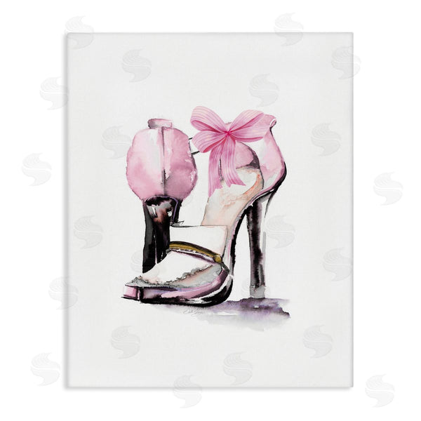 stupell industries Stella Chang | Pastel Pink Luxe Heels