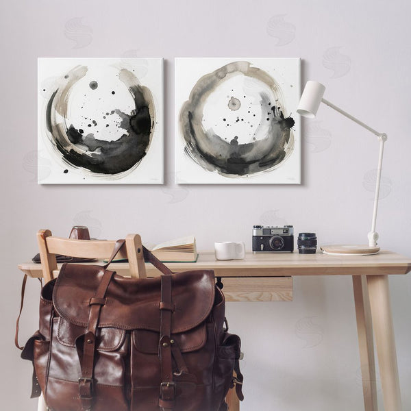 Stupell Industries Stella Chang | Urban Infinity Abstract Circles Painting Wall Art