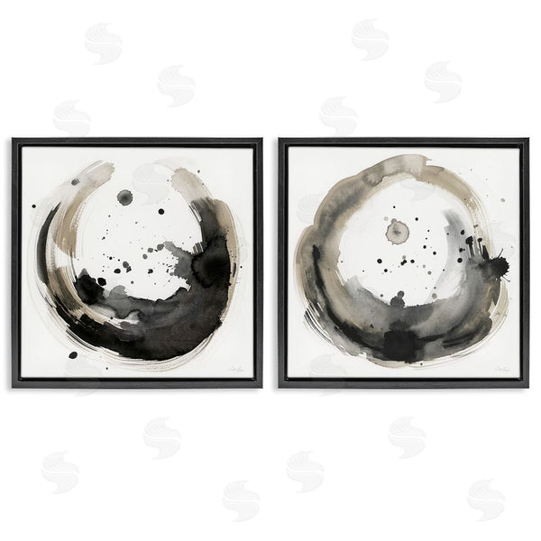 Stupell Industries Stella Chang | Urban Infinity Abstract Circles Painting Wall Art