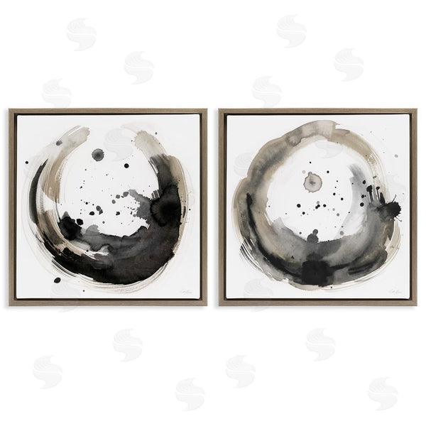 Stupell Industries Stella Chang | Urban Infinity Abstract Circles Painting Wall Art
