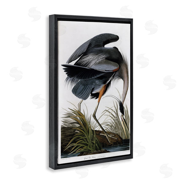 Stupell Industries Stellar Design Studio | Classic Heron At Lake Wall Art