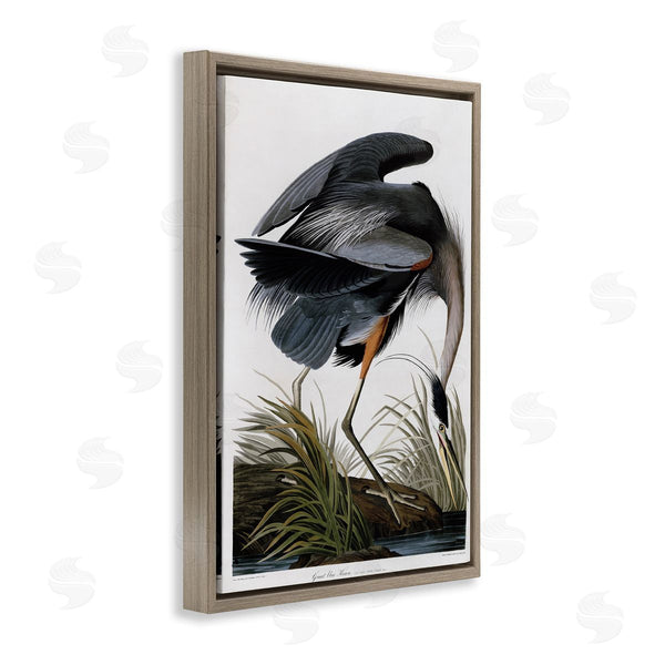 Stupell Industries Stellar Design Studio | Classic Heron At Lake Wall Art