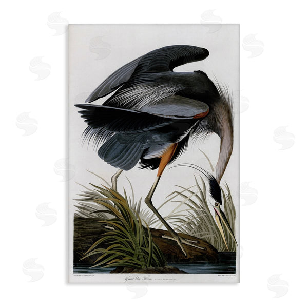 stupell industries Stellar Design Studio | Classic Heron at Lake Wall Art