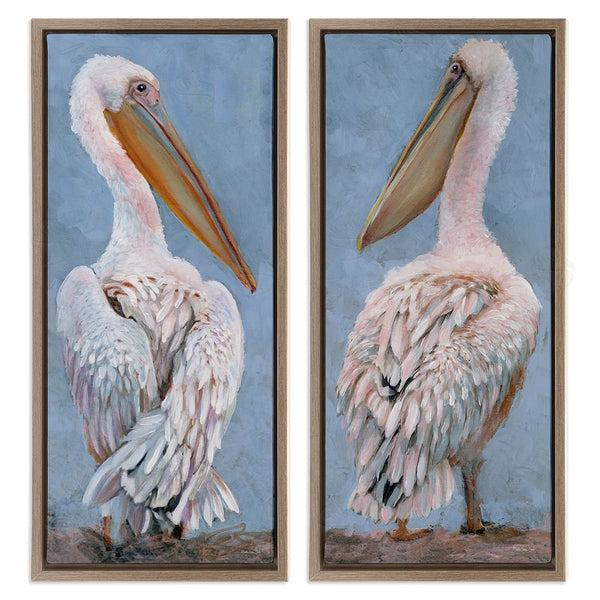 Stupell Industries Stellar Design Studio | Classic Pelicans Gazing Wall Art