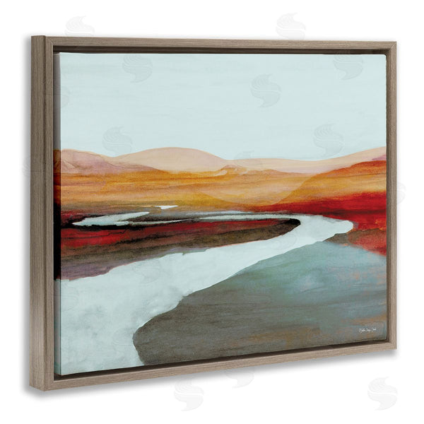 Stupell Industries Stellar Design Studio | Flowing River Landscape Wall Art