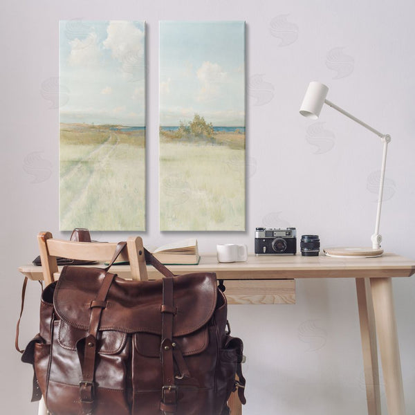 Stupell Industries Stellar Design Studio | Grass Path To Beach Alcove Wall Art