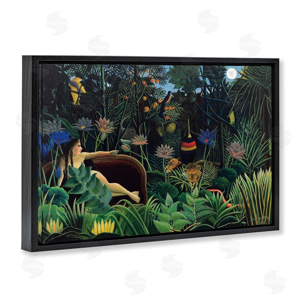 Stupell Industries Stellar Design Studio | Peeking Jungle Animals & Woman