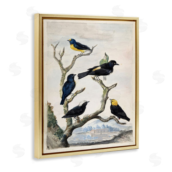 Stupell Industries Stellar Design Studio | Perched Birds On Branches