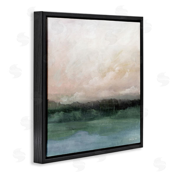 Stupell Industries Stellar Design Studio | Rocky Sea Scenic View Impressionist Sublime Cloudy Skies Wall Art