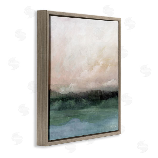 Stupell Industries Stellar Design Studio | Rocky Sea Scenic View Impressionist Sublime Cloudy Skies Wall Art