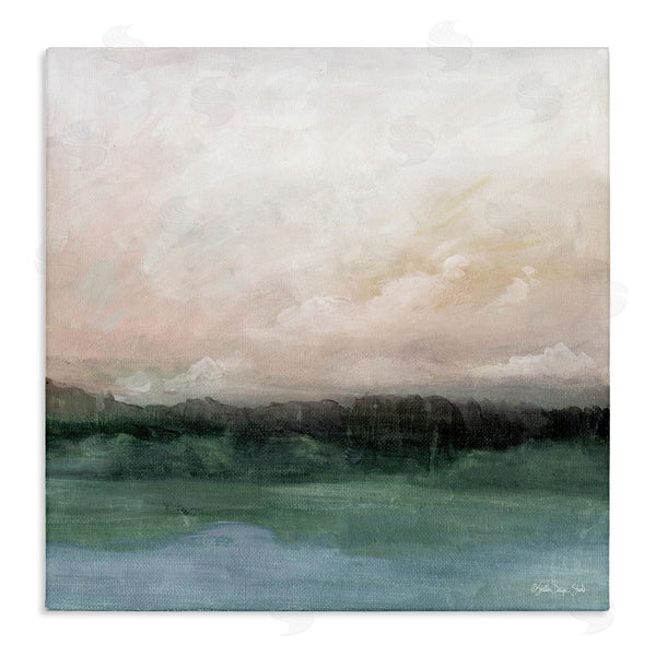 stupell industries Stellar Design Studio | Rocky Sea Scenic View Impressionist Sublime Cloudy Skies Wall Art