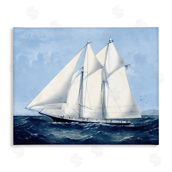 stupell industries Stellar Design Studio | Serene Sailboat on Ocean