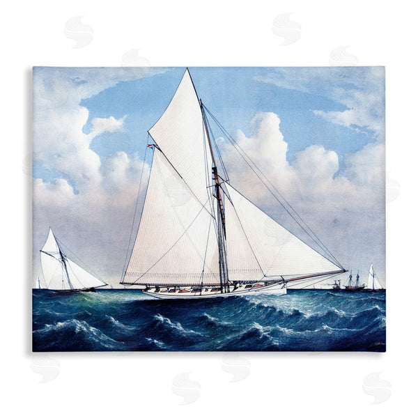 stupell industries Stellar Design Studio | Ship on Turbulent Waters