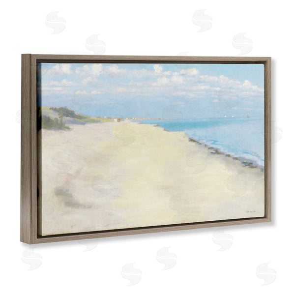 Stupell Industries Stellar Design Studio | Solemn Beach Tide Wall Art