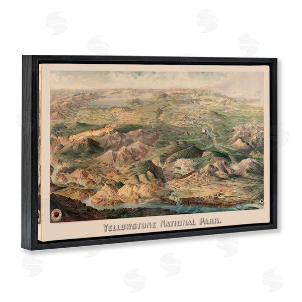 Stupell Industries Stellar Design Studio | Vintage Yellowstone Park