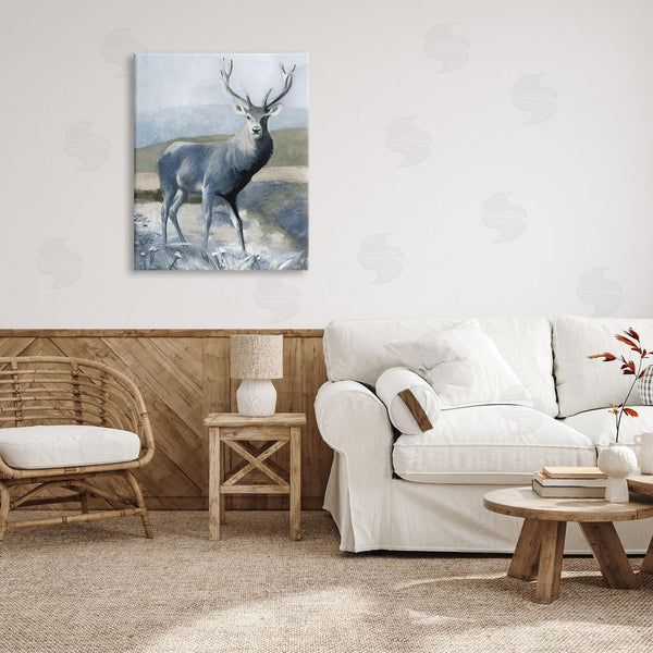 Stupell Industries Stellar Design Studio | Woodland Wildlife Deer Portrait Wall Art