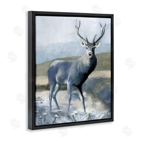Stupell Industries Stellar Design Studio | Woodland Wildlife Deer Portrait Wall Art
