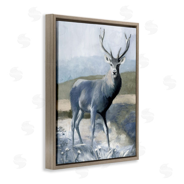 Stupell Industries Stellar Design Studio | Woodland Wildlife Deer Portrait Wall Art