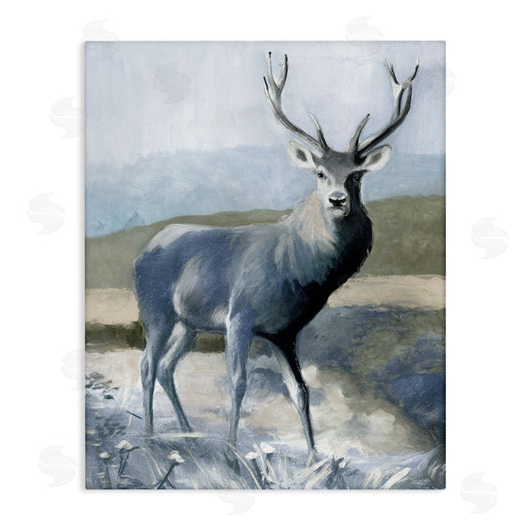 stupell industries Stellar Design Studio | Woodland Wildlife Deer Portrait Wall Art