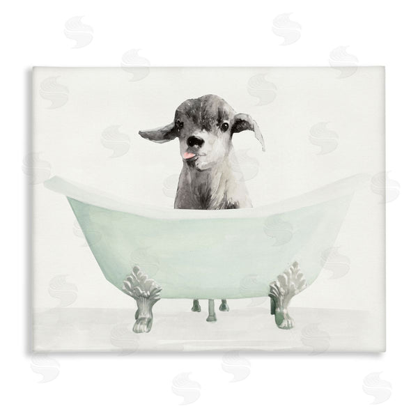 stupell industries Stellar Studio | Baby Llama In A Tub