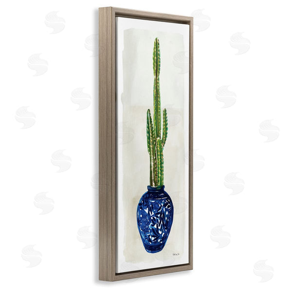 Stupell Industries Stellar Studio | Cacti In Blue Pot Wall Art