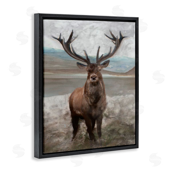 Stupell Industries Stellar Studio | Moose Encounter Landscape