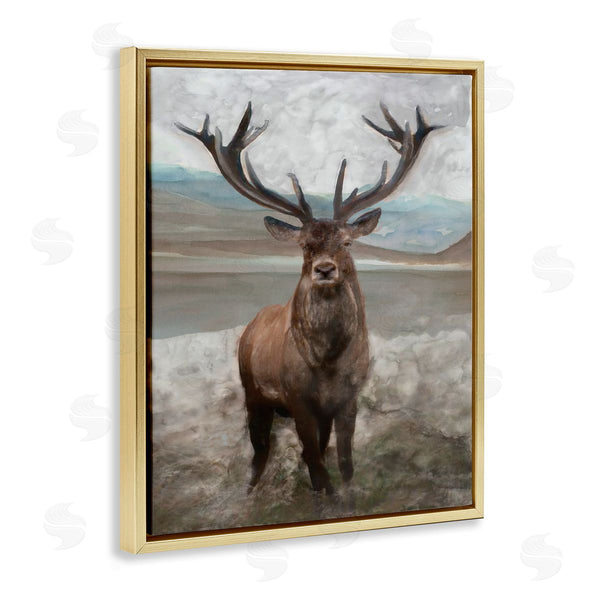 Stupell Industries Stellar Studio | Moose Encounter Landscape