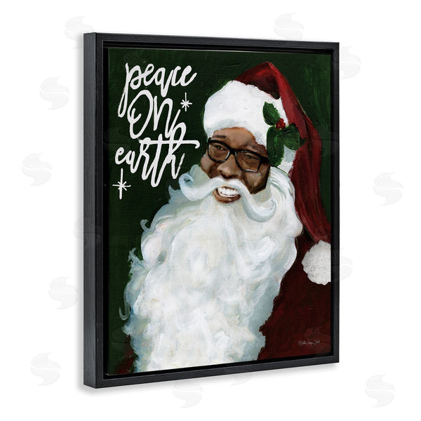 Stupell Industries Stellar Studio | Peace On Earth Santa